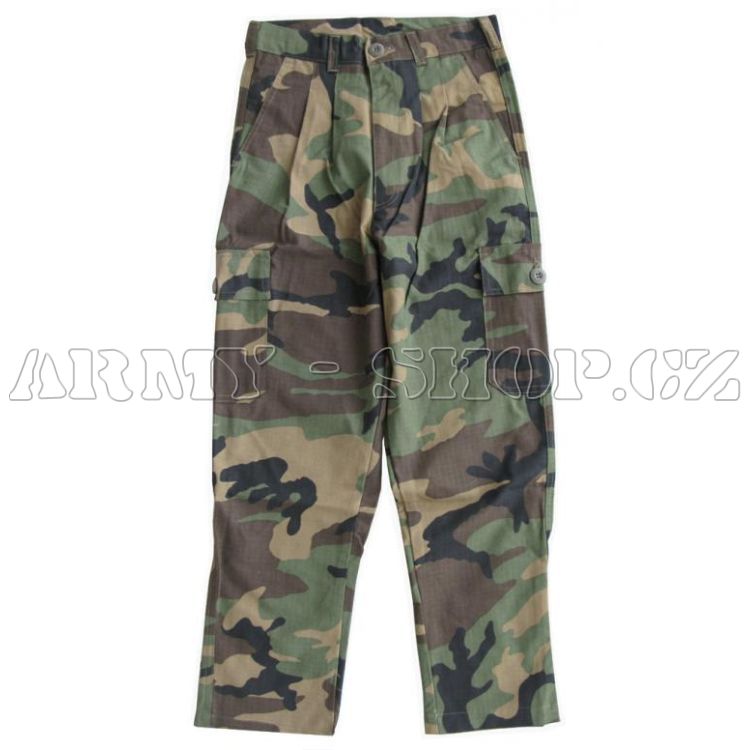 Maskáčové dětské kalhoty WL ripstop 