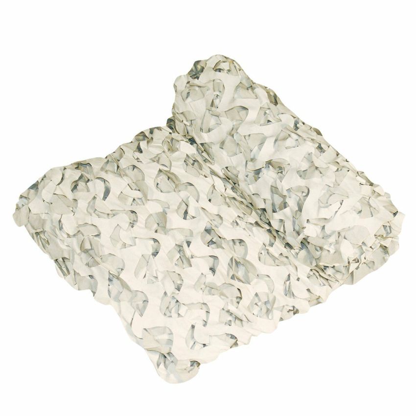 Síť maskovací  CRAZY  Bílá