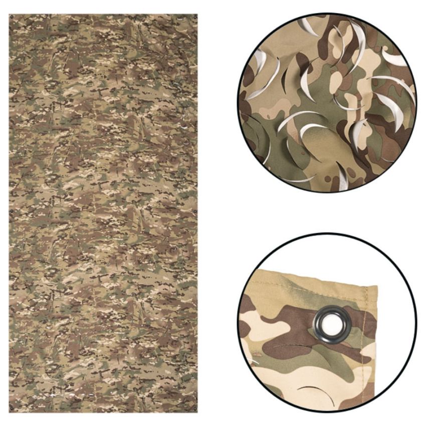 Kamuflážní síť LASER CUT 1,5x3M multicam