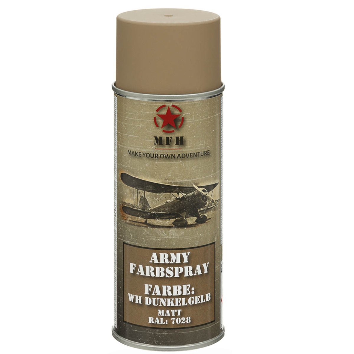 Maskovací sprej MFH 400ml WH DUNKELGELB