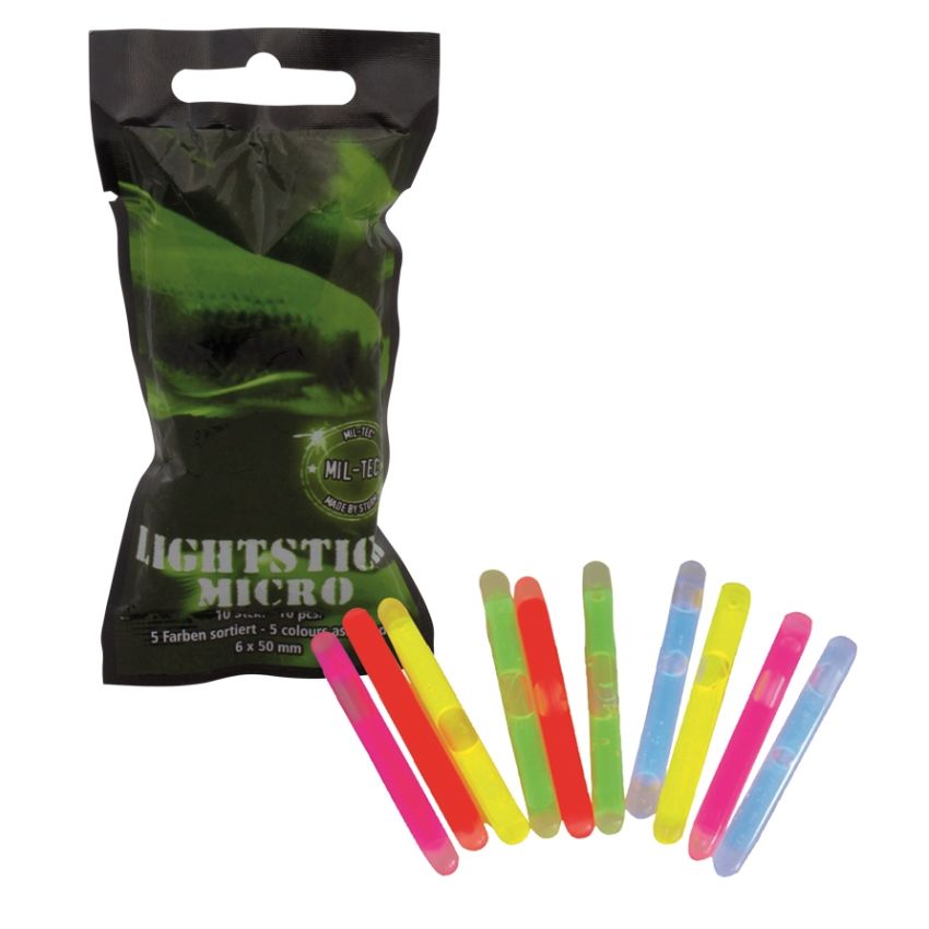 Micro ligtsticks chemické světlo  sada 10ks