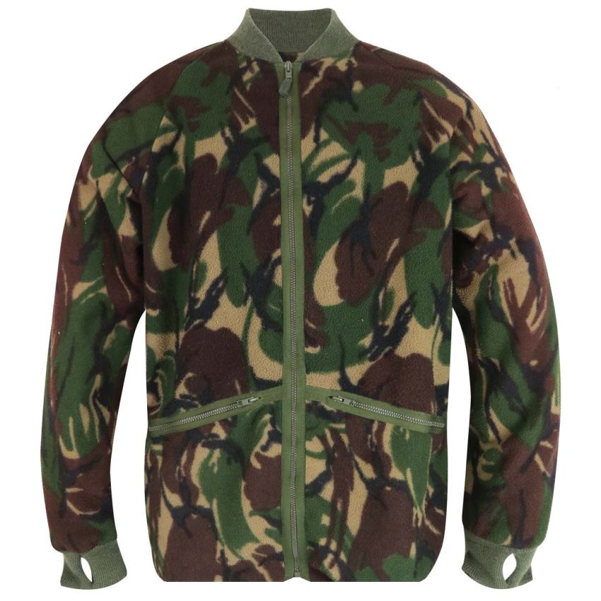 Britská fleece mikina  DPM camo