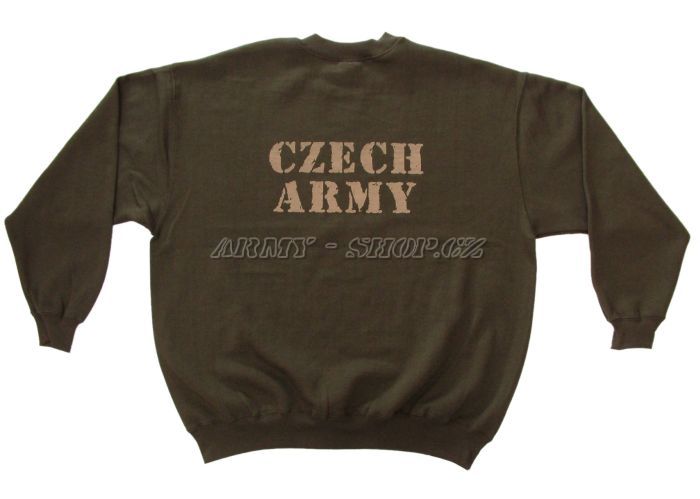 Mikina s potiskem CZECH ARMY