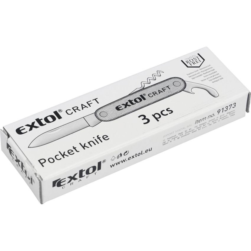 Nůž kapesní WOOD 3dílný