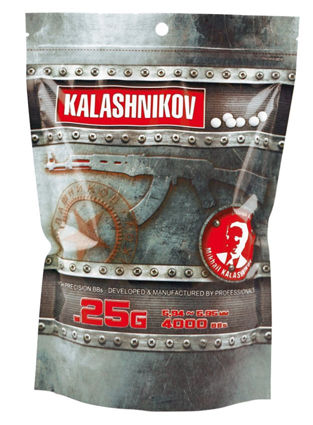 Kuličky BB Kalashnikov 0,25g 4000ks 