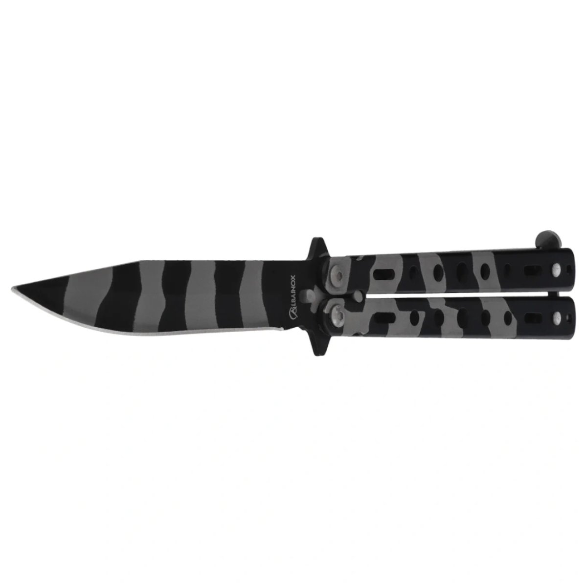 Motýlkový nůž Albainox Balisong – Military Camo