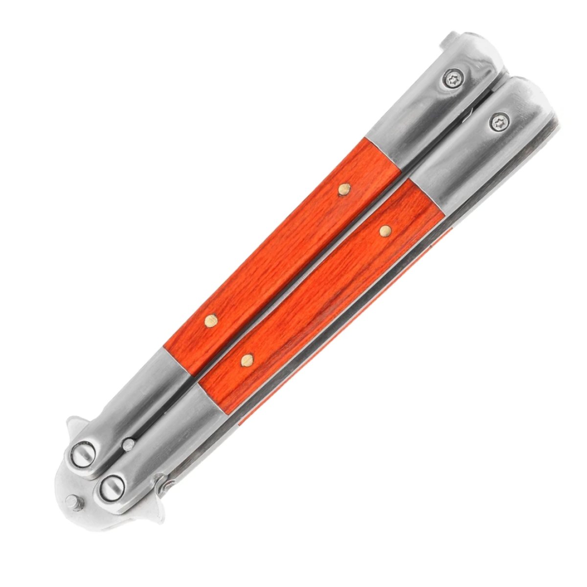 Motýlkový nůž Third Balisong – palisandr