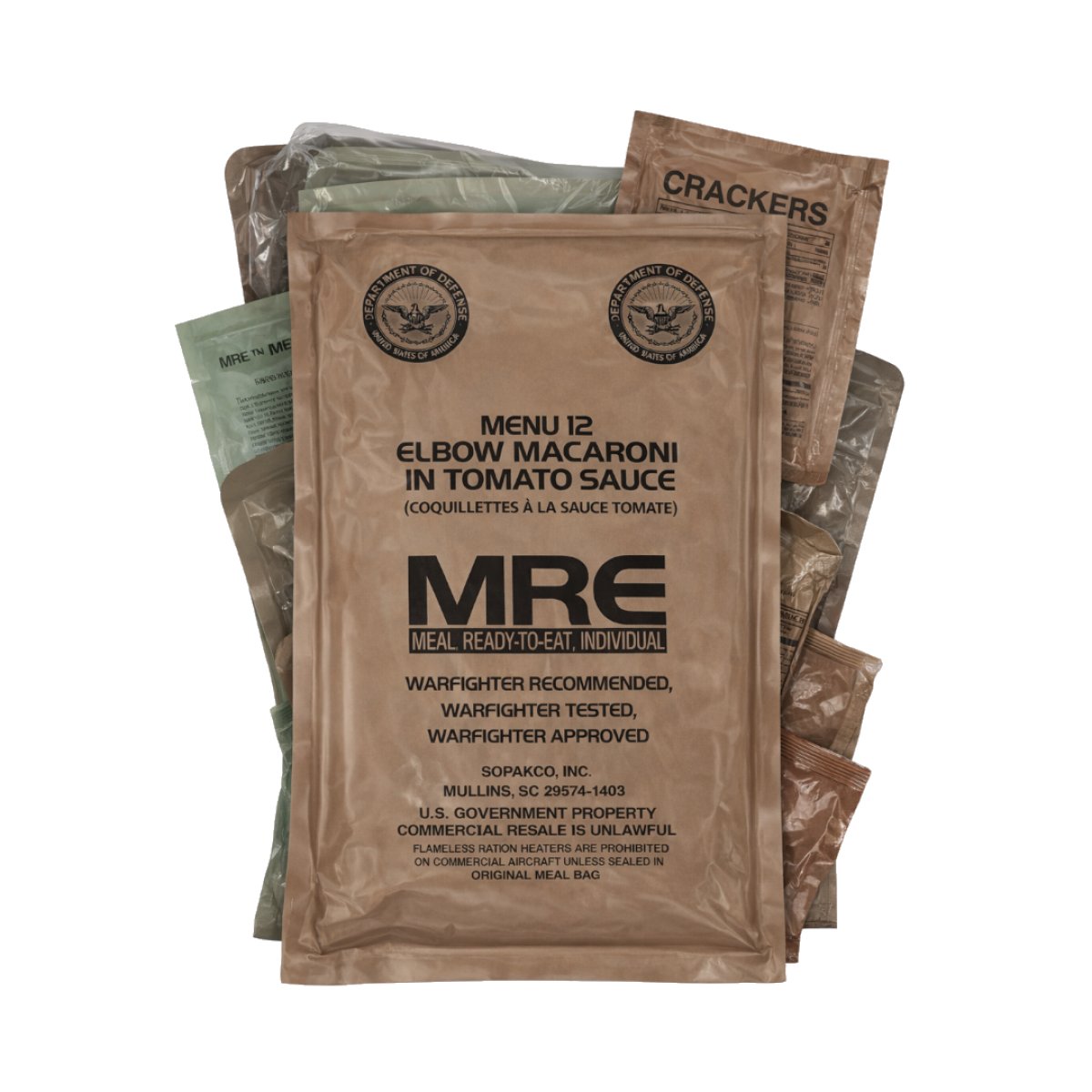 MRE  Meal Ready-to-Eat, Individual