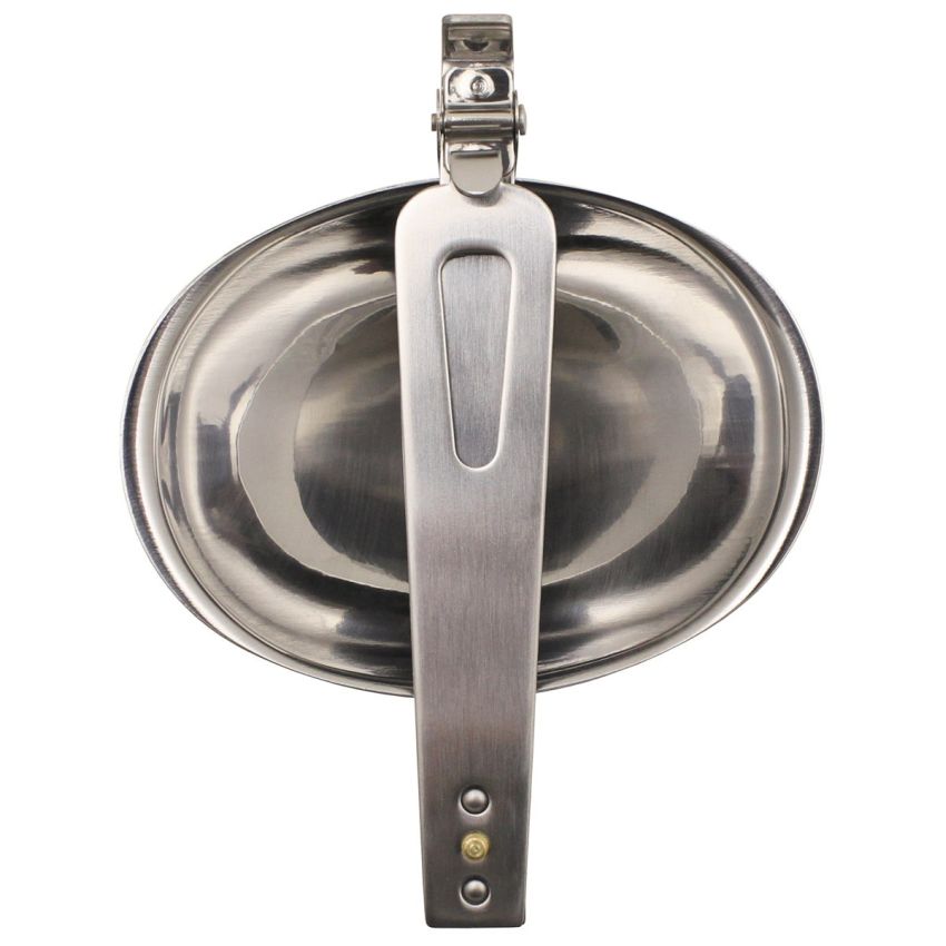 Naběračka cestovní sklopná nerez