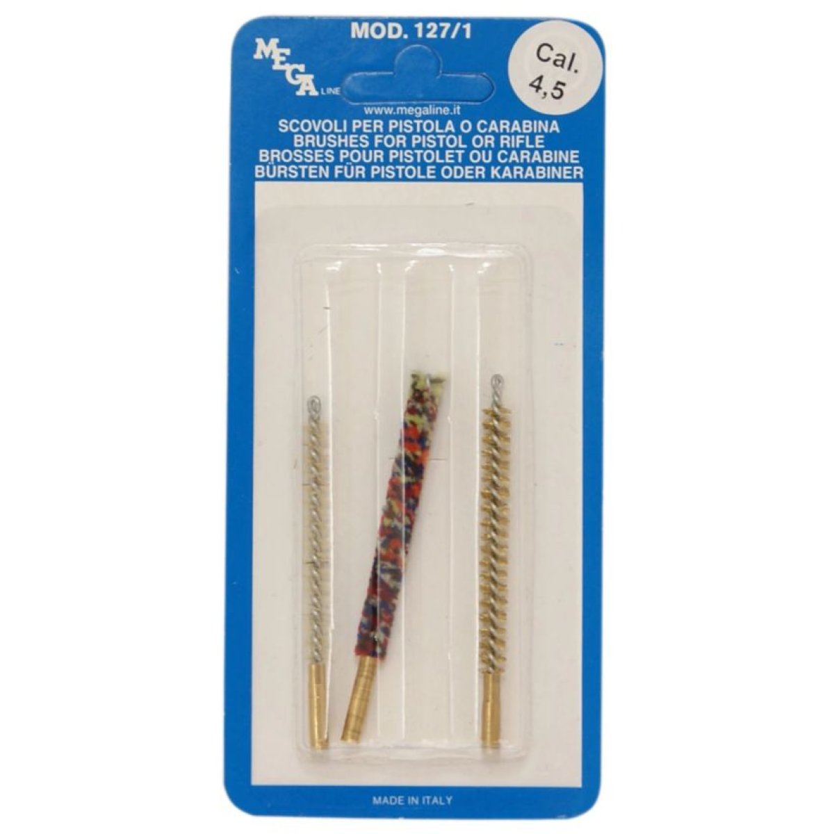 Náhradní kartáčky čištění MEGALINE cal.4,5mm