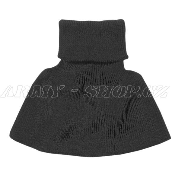 Nákrčník pletený - ČERNÝ