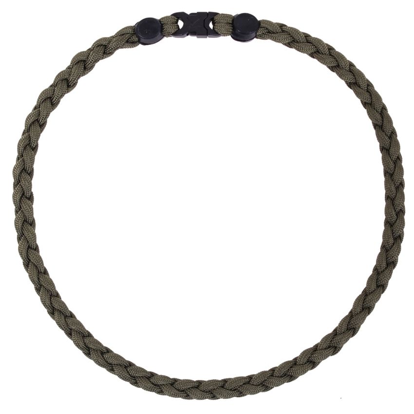 Náhrdelník paracord OLIV