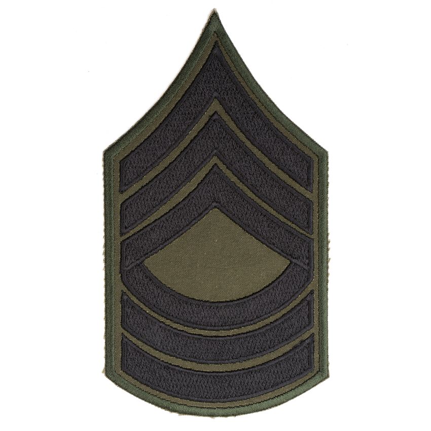 Nášivka hodnost US  hlavní seržant bojová