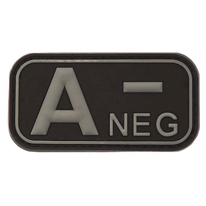 Nášivka 3D PVC A- negative