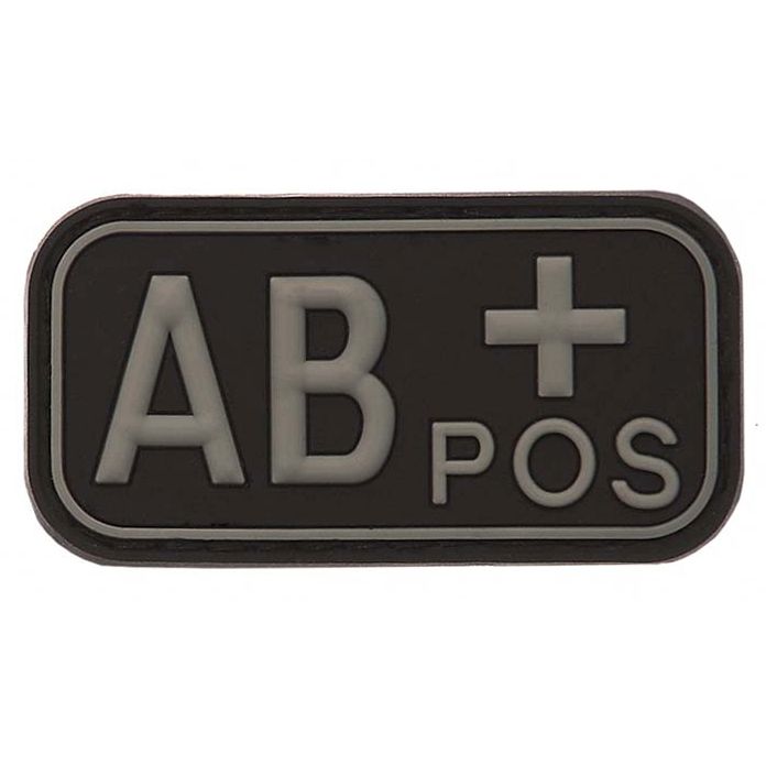 Nášivka 3D PVC AB+ positive