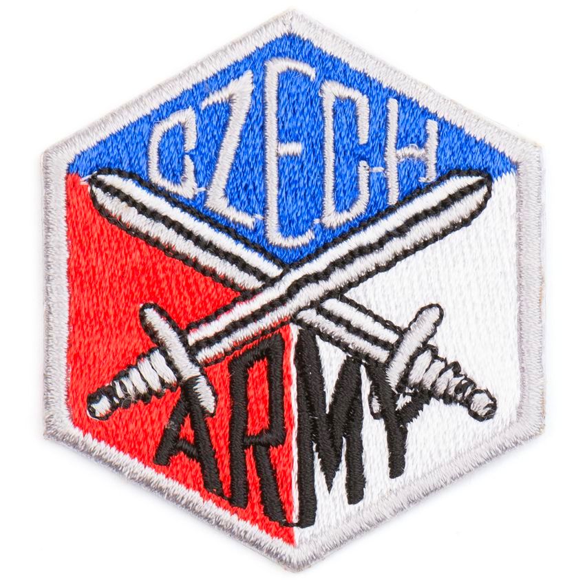 Nášivka Czech Army meče