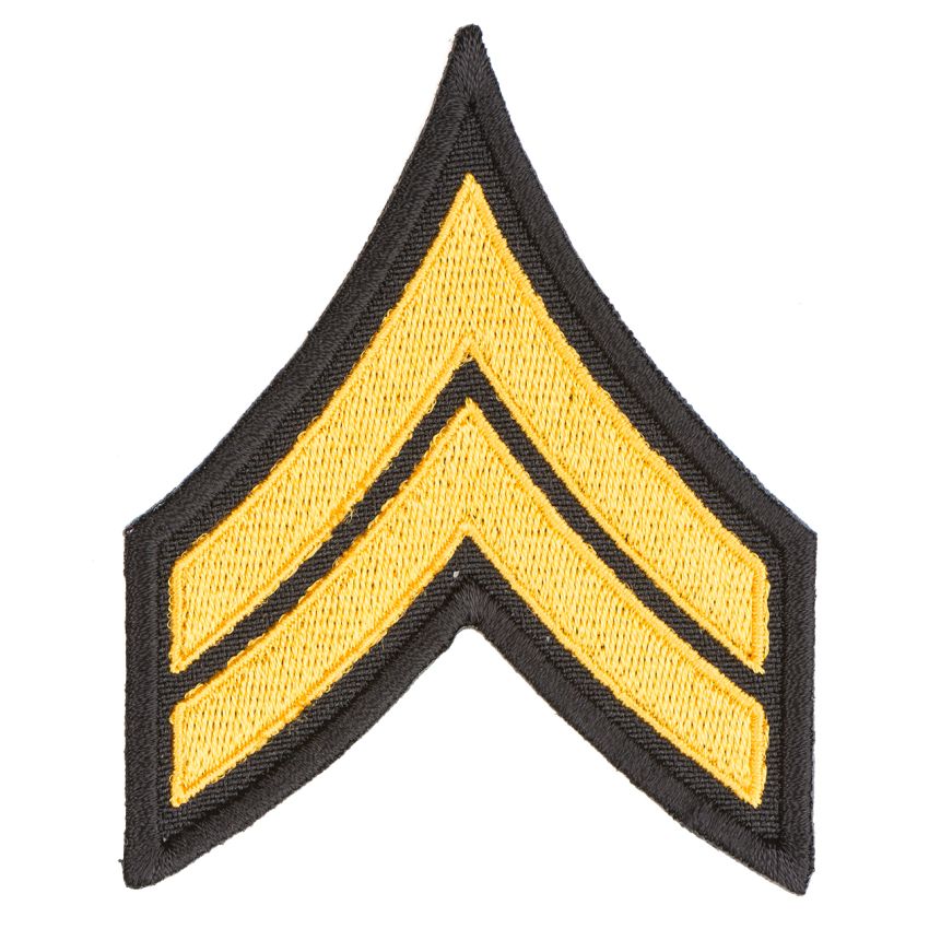 Nášivka hodnost US desátník barevná VELCRO