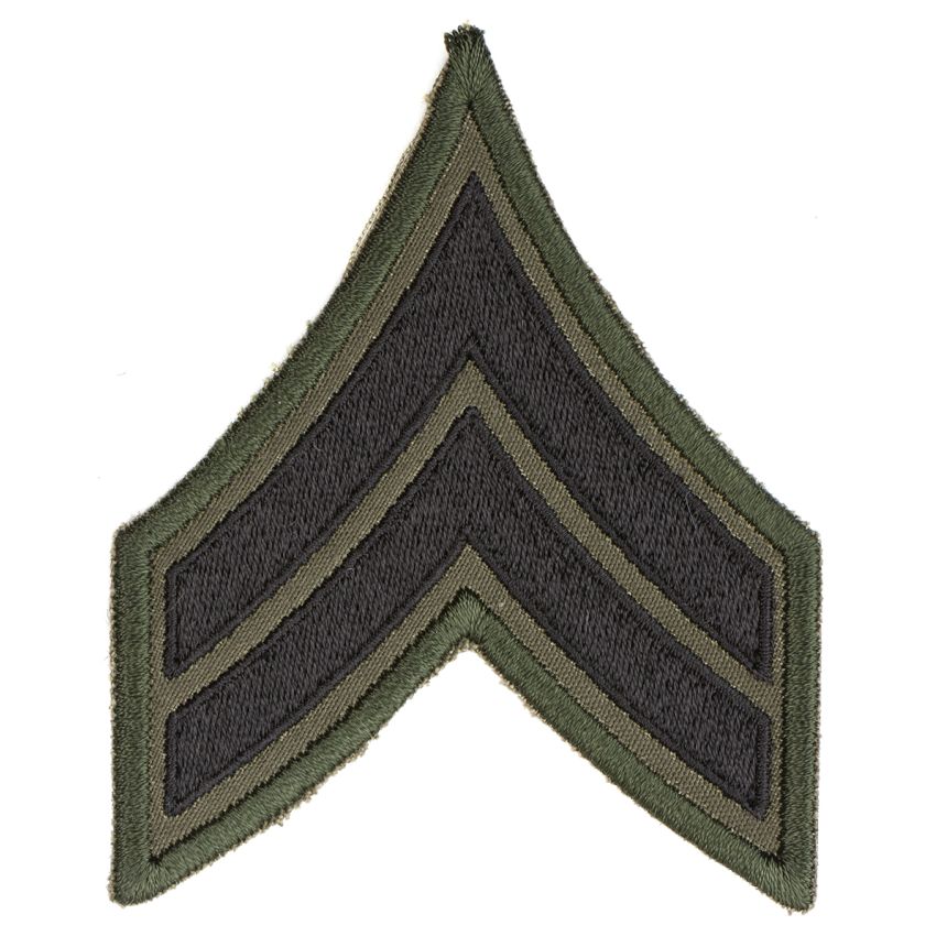 Nášivka hodnost US desátník bojová VELCRO