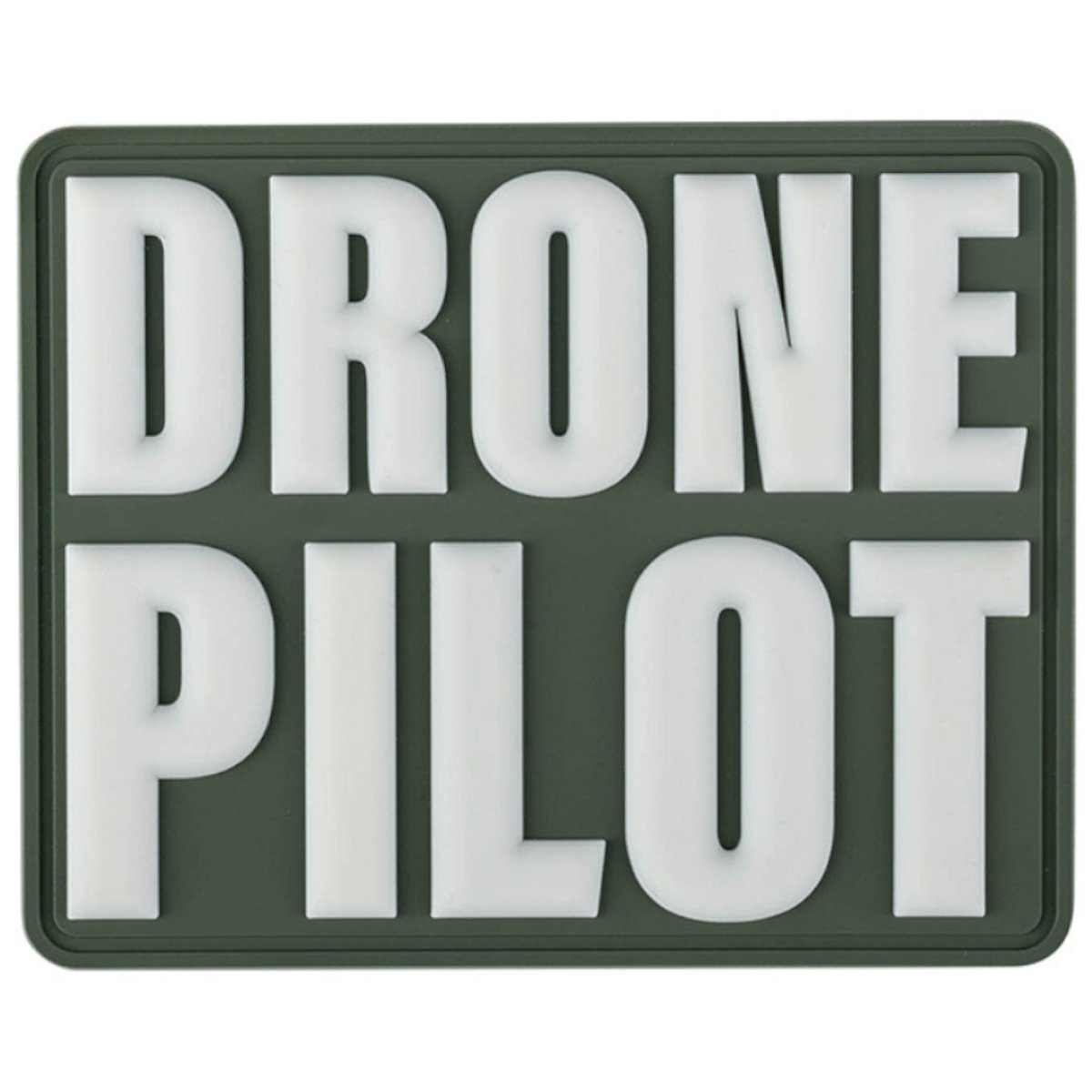 Nášivka DRONE PILOT velcro 3D PVC