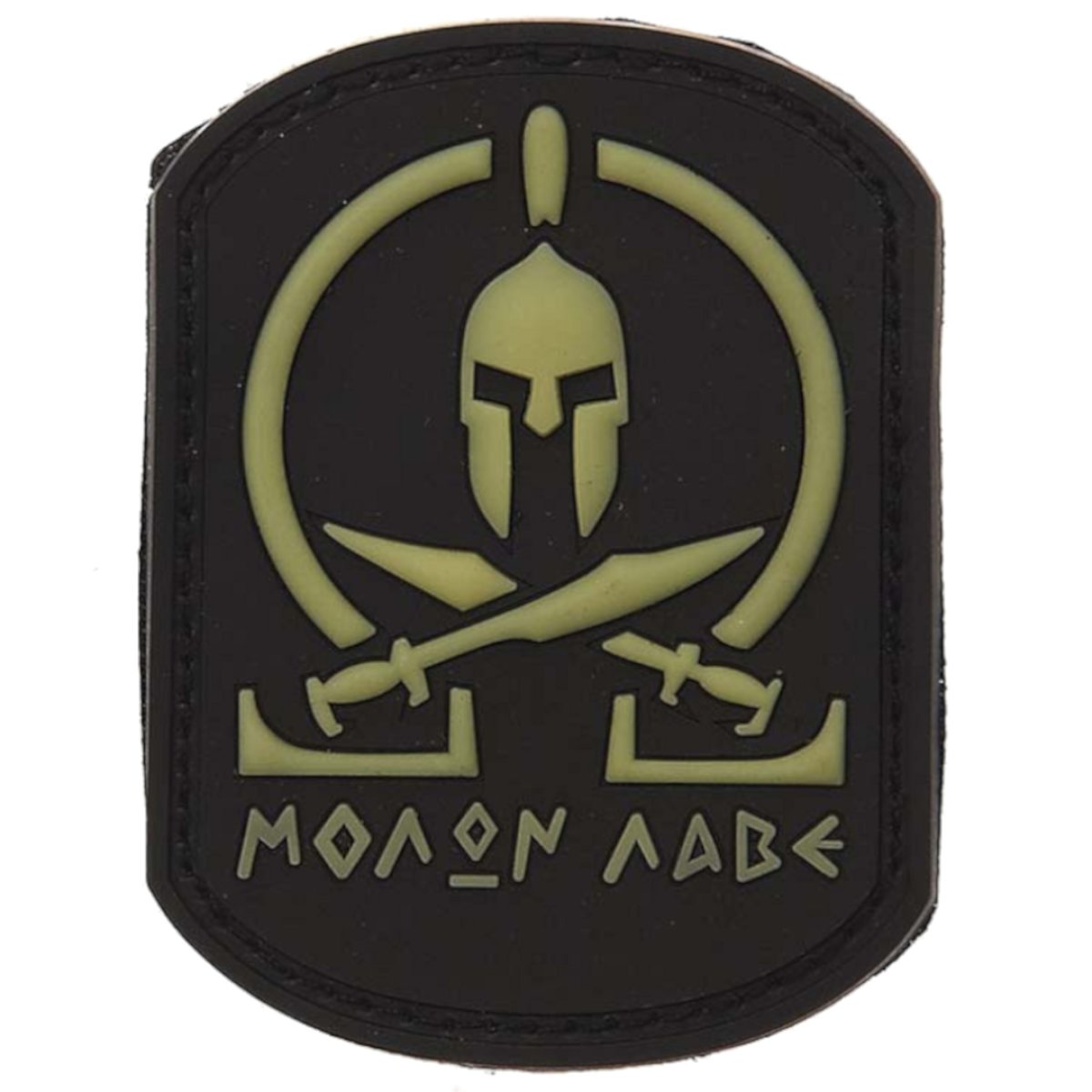 Nášivka Molon Labe Spartan SWAT velcro 3D PVC