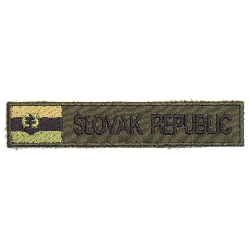 Nášivka Slovenská Republika plátek  bojová
