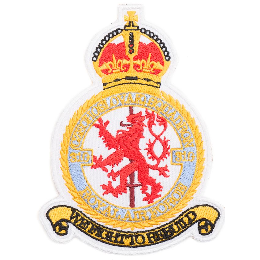 Nášivka 310. stíhací peruť RAF VELCRO