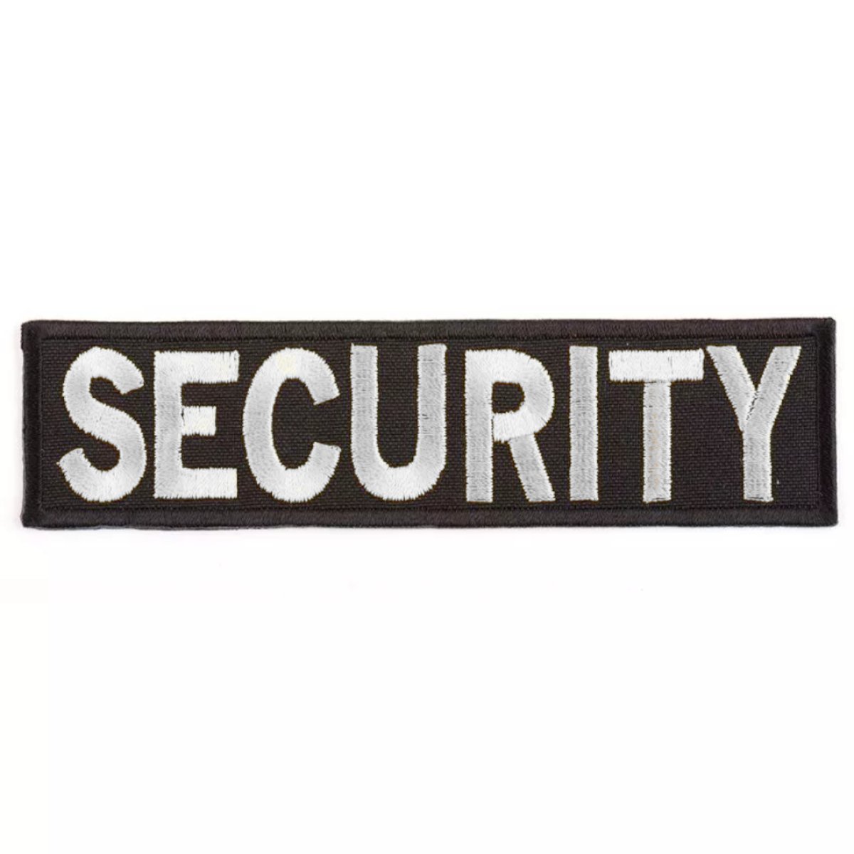 Nášivka Security plátek bílá VELCRO