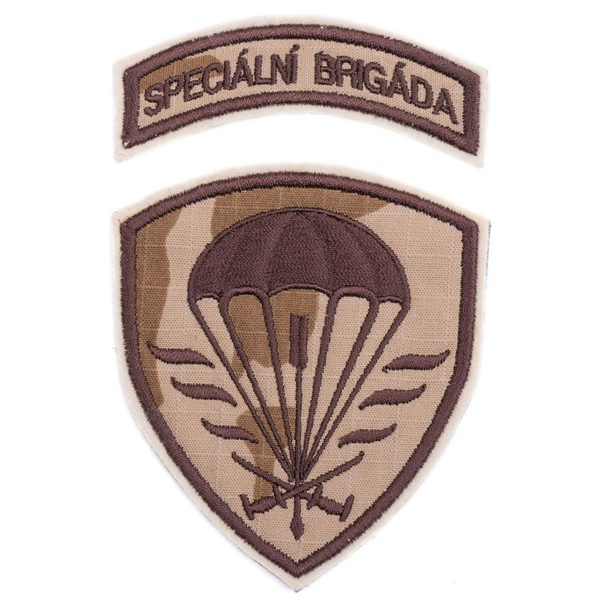 Nášivka Speciální brigáda  pouštní vz.95