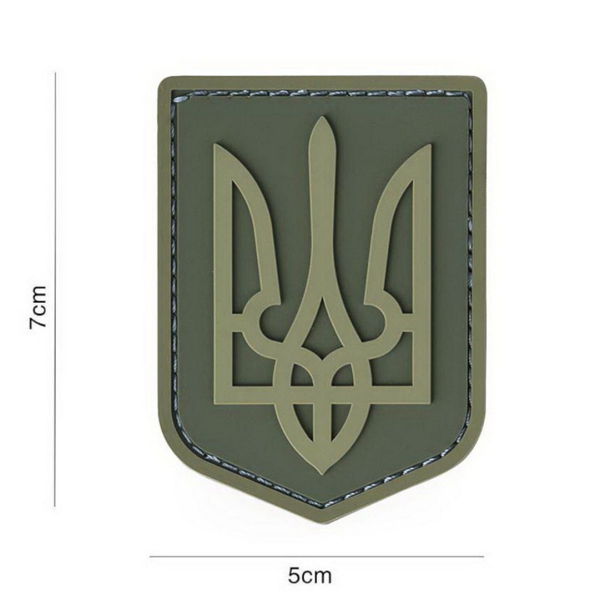 Nášivka UKRAINIAN ARMY combat velcro 3D PVC