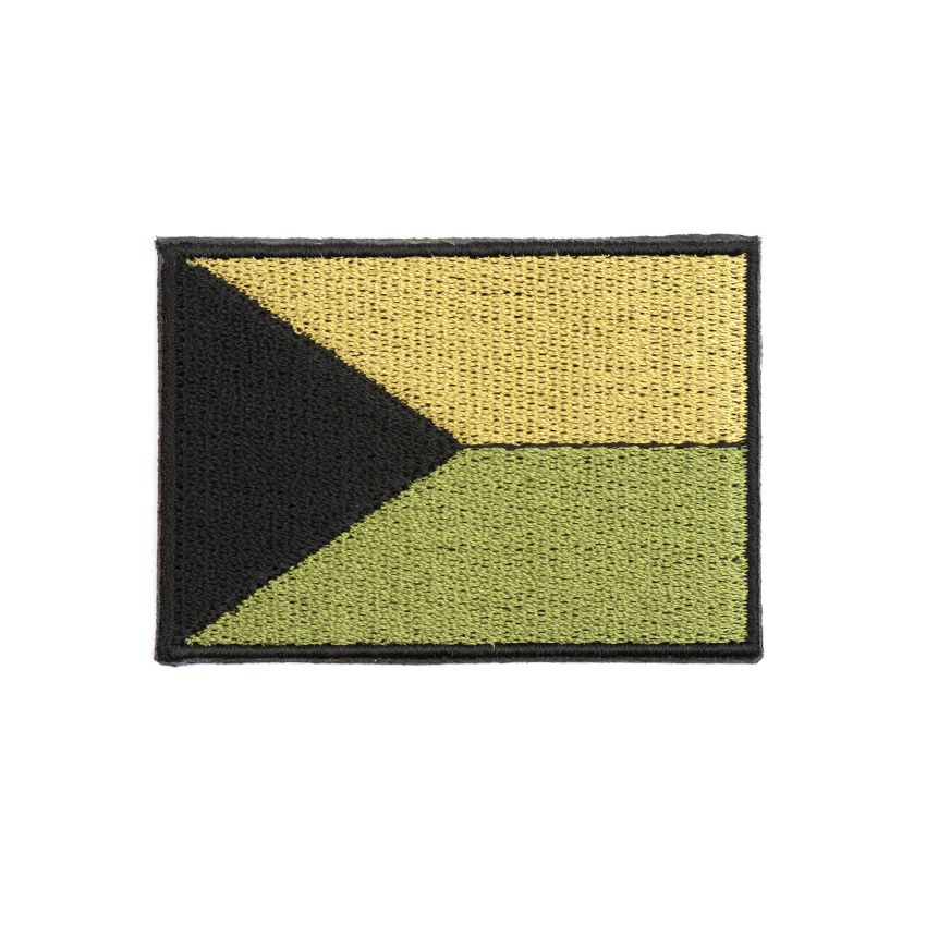 Nášivka  vlajka ČR bojová  střední VELCRO