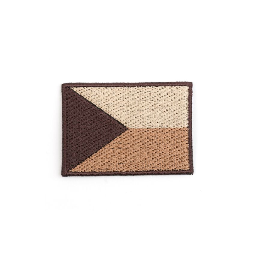 Nášivka  vlajka ČR pouštní  malá