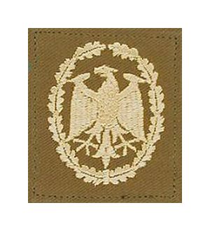 Nášivka Orlice orig. BW  zlatavá