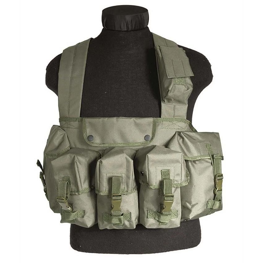 Nosný systém Chest Rig Mil-Tec ZELENÝ
