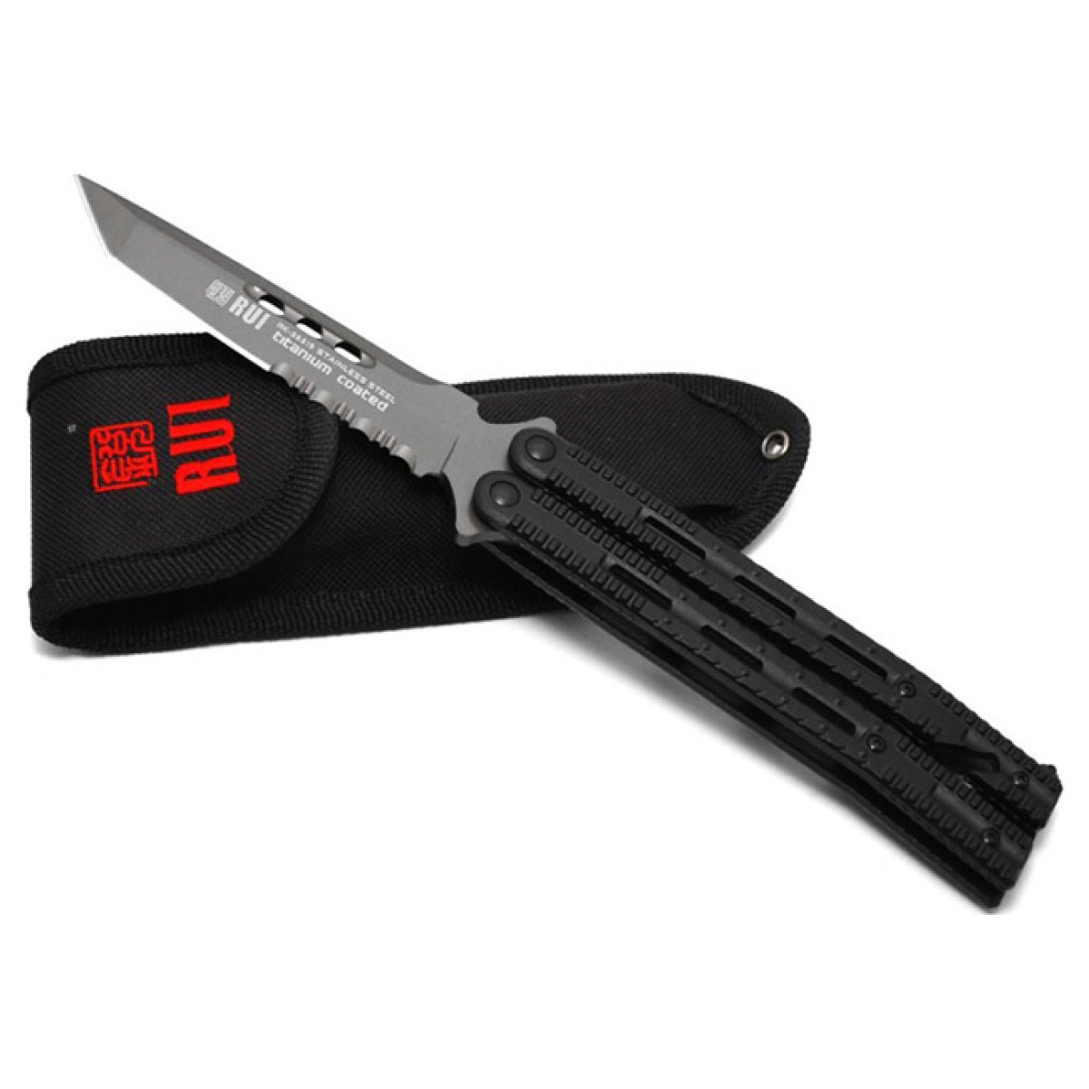 Nůž motýlek Tactical tanto