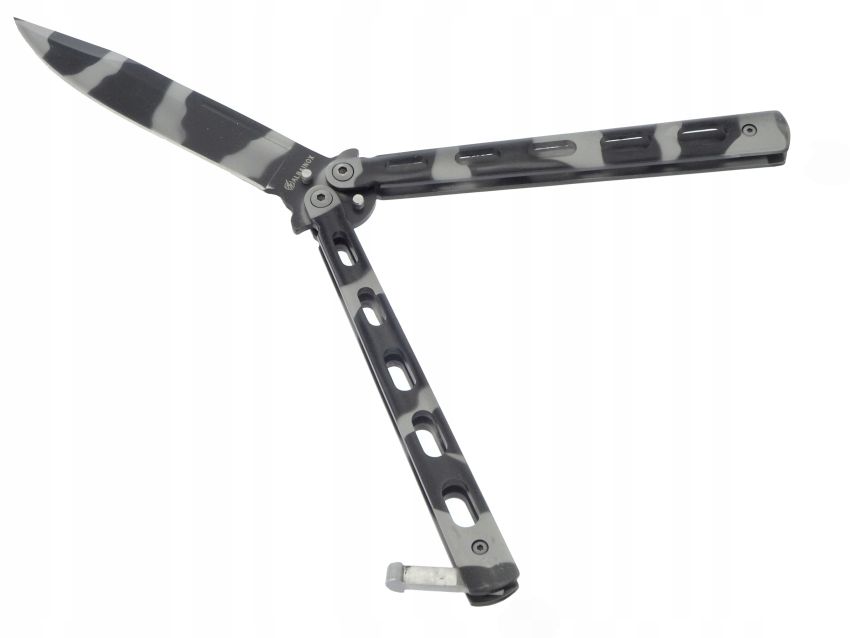 Nůž motýlek ALBAINOX maskáč