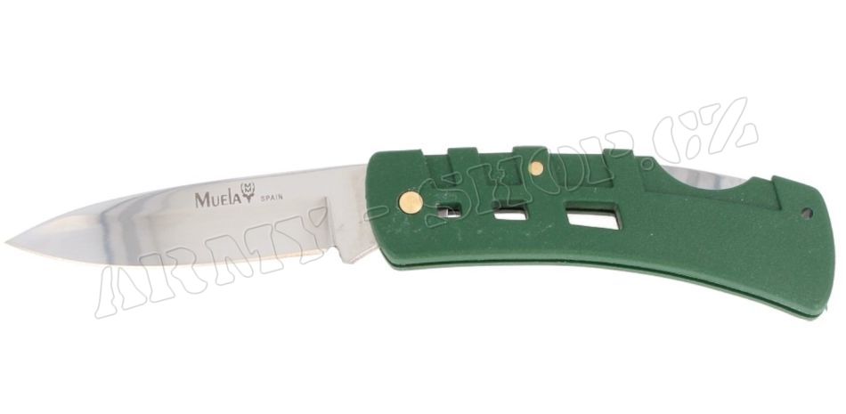 Nůž kapesní zavírací MUELA green