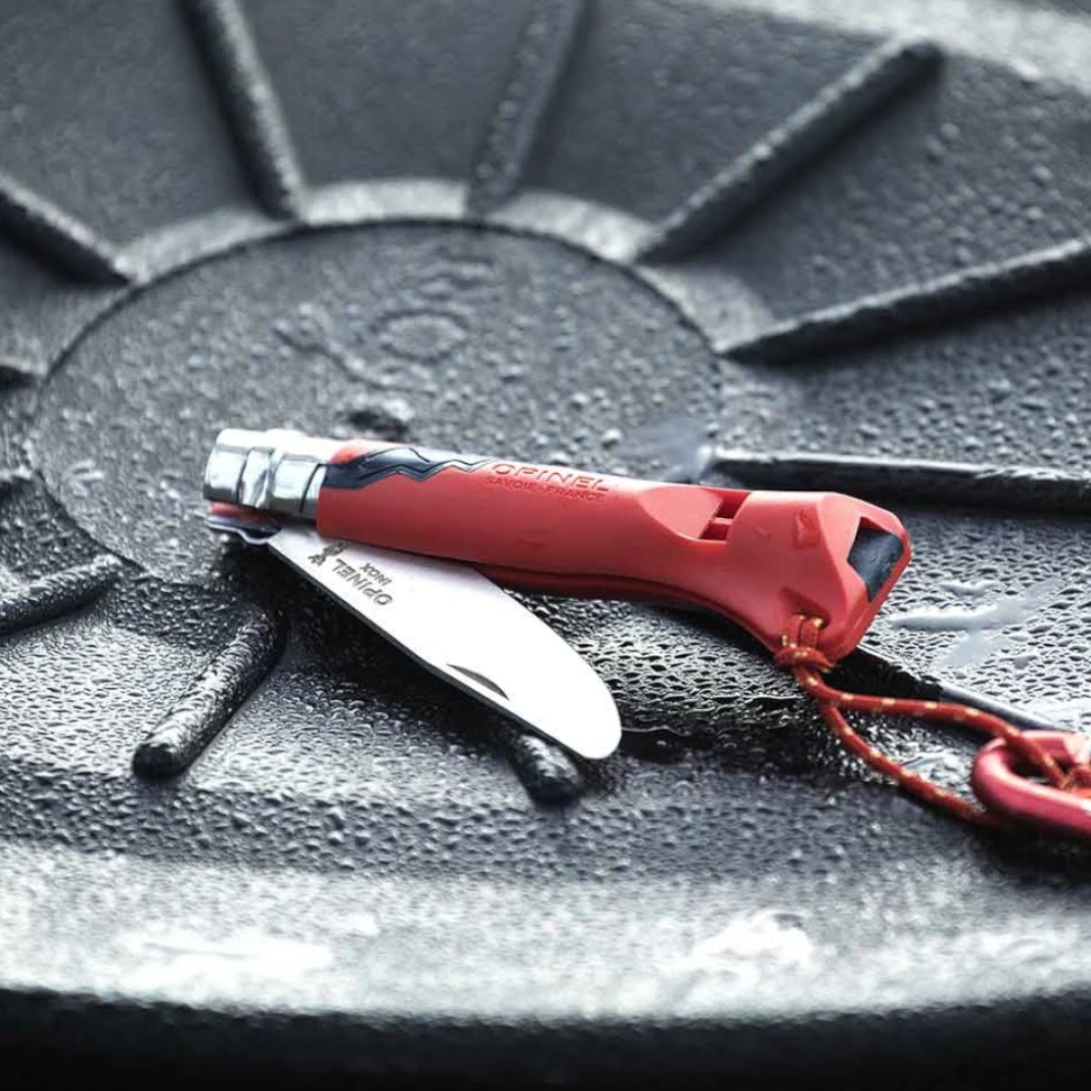 Nůž zavírací JUNIOR OUTDOOR No.7 OPINEL červený