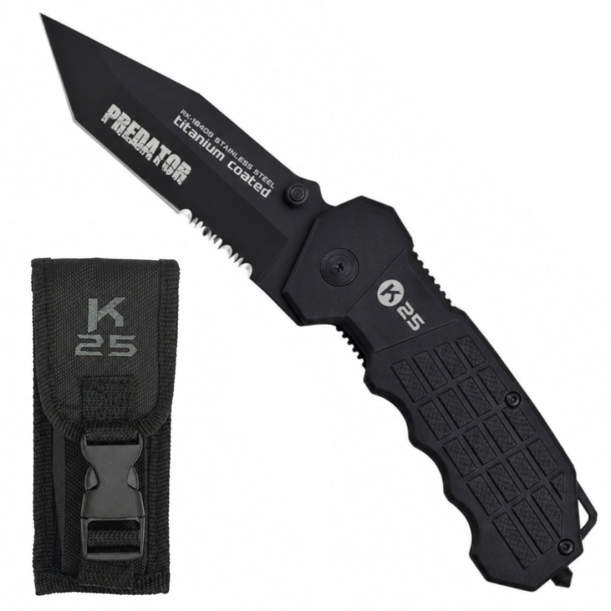 Nůž zavírací K25 PREDATOR s pouzdrem