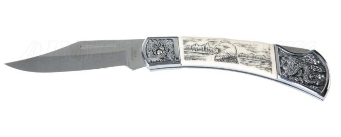 Nůž zavírací bílý