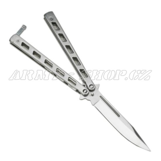 Nůž  MOTÝLEK  stříbrný