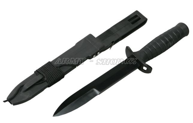 Polský nůž pro spec. operace vz.98- černý bez pilky