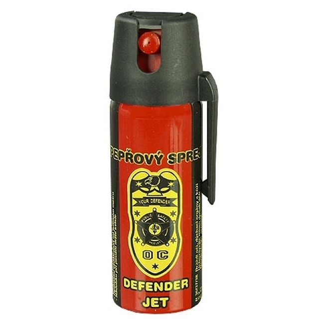 Obranný plyn DEFENDER Jet  střela 50ml