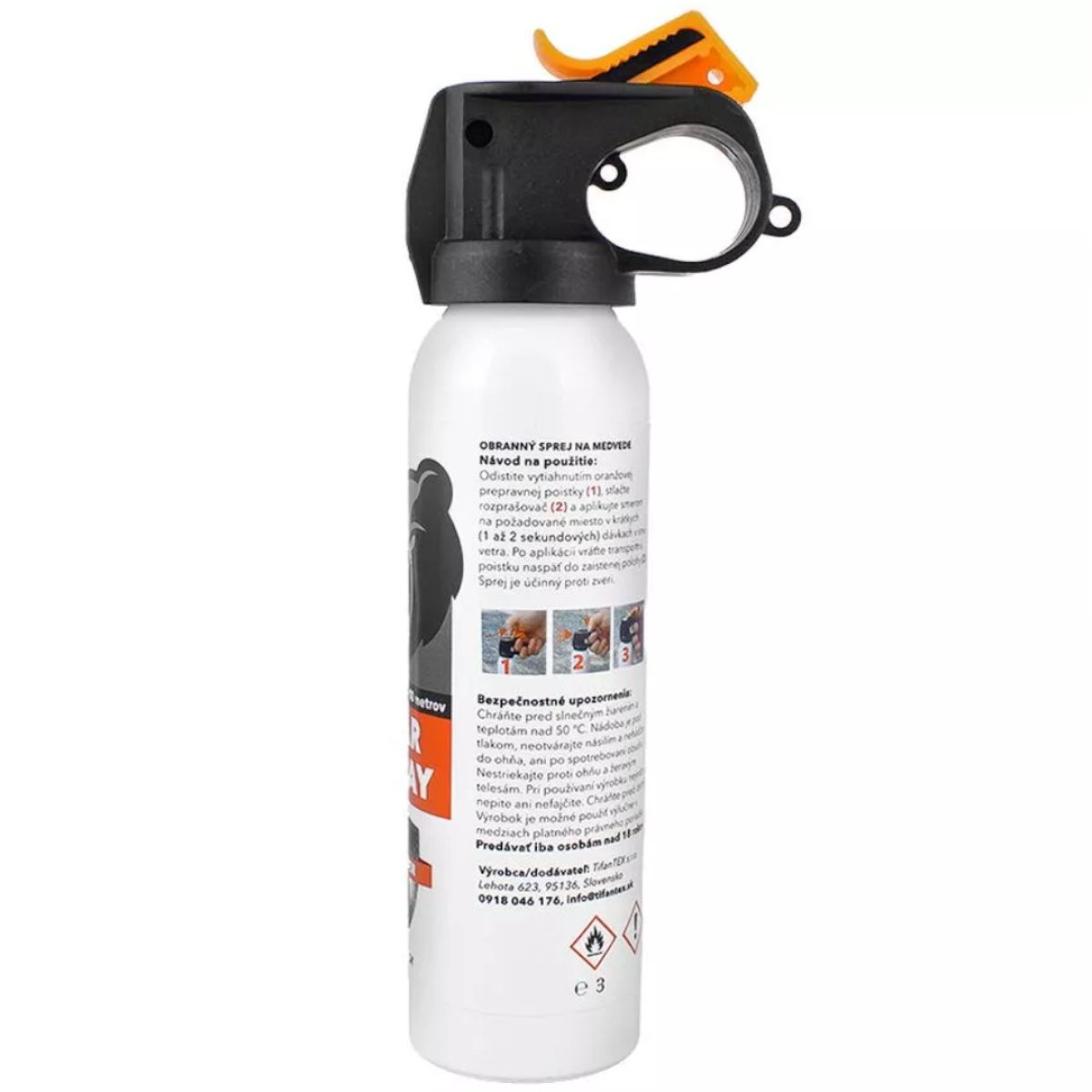 Obranný sprej na medvědy BEAR SPRAY DEFENDER 300ml