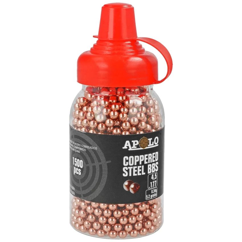 Broky měděné BBs APOLO cal.4,5mm 1500ks