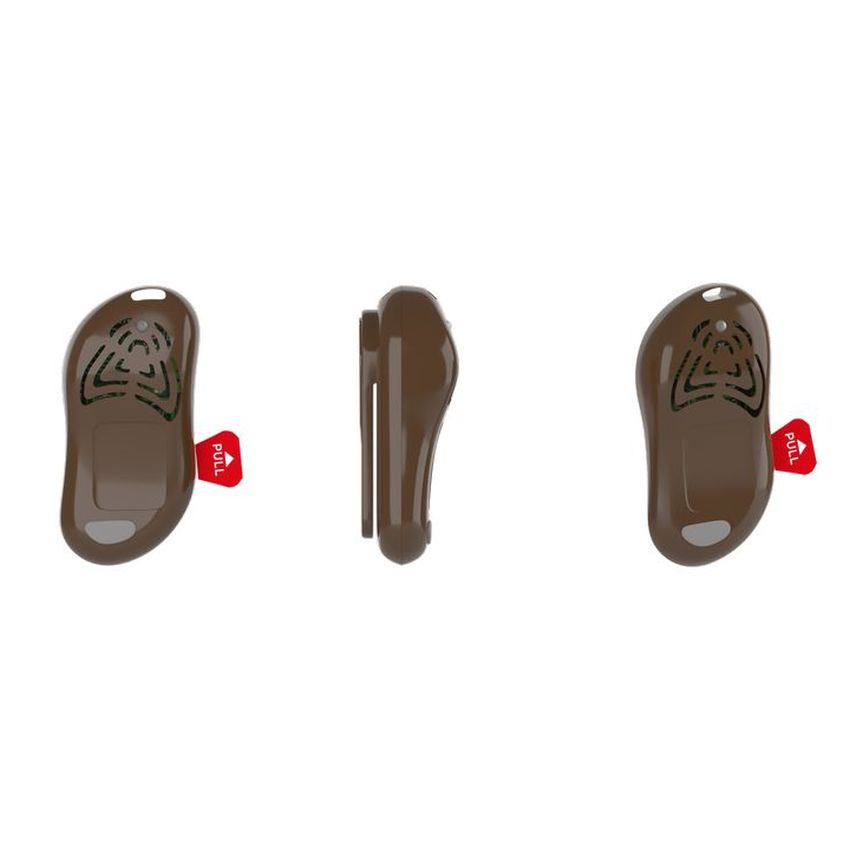 Odpuzovač klíšťat ultrazvukový TICKLESS MILITARY hnědý