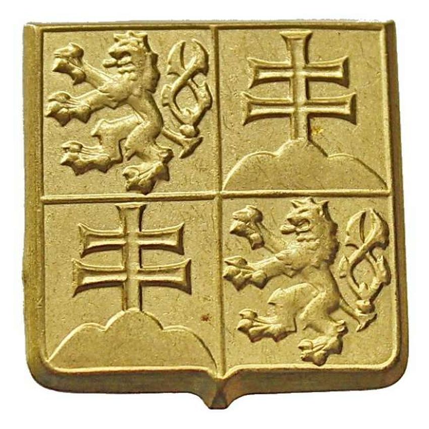 Odznak ČSFR  zlatavý