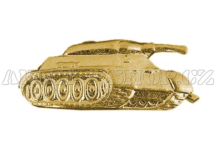 Odznak ČSLA Tankové vojsko zlatý