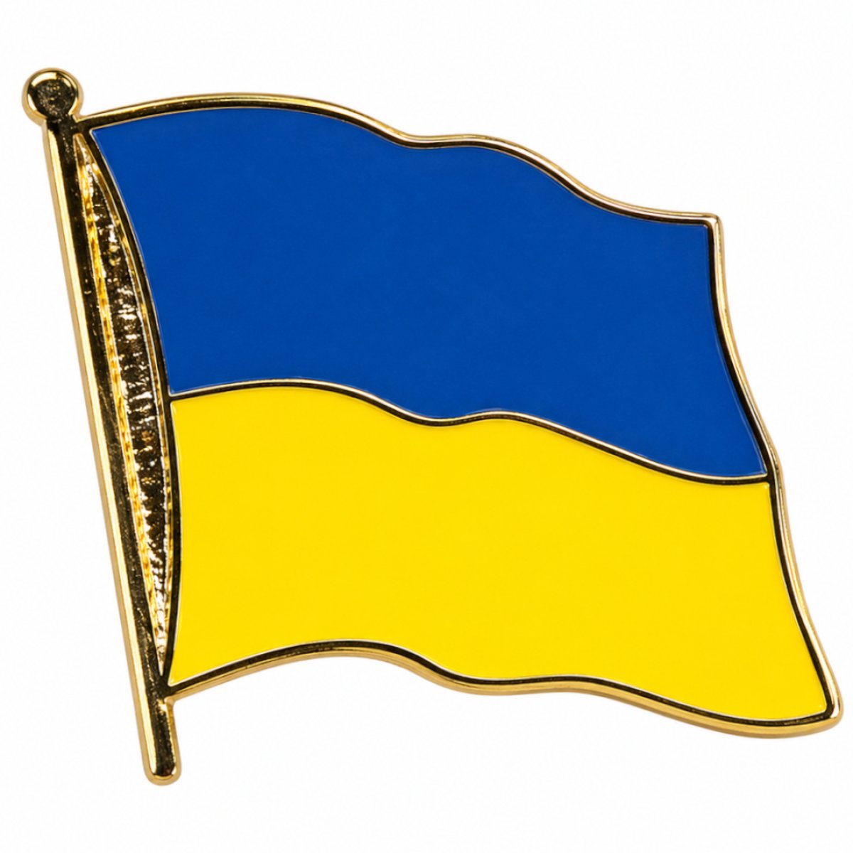 Odznak VLAJKA UKRAJINA vlající