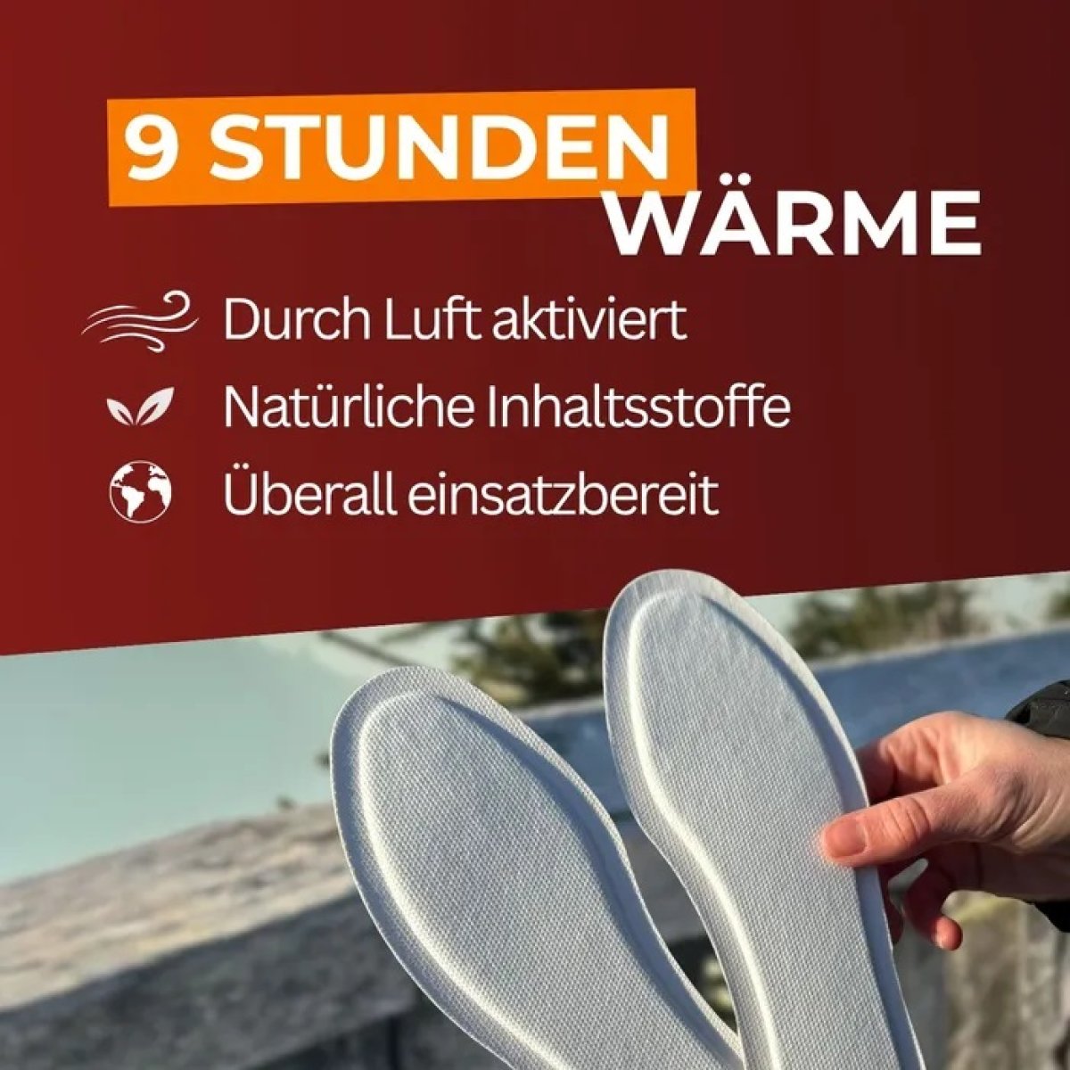 Ohřívač chodidel THERMOPAD 2ks 9hodin