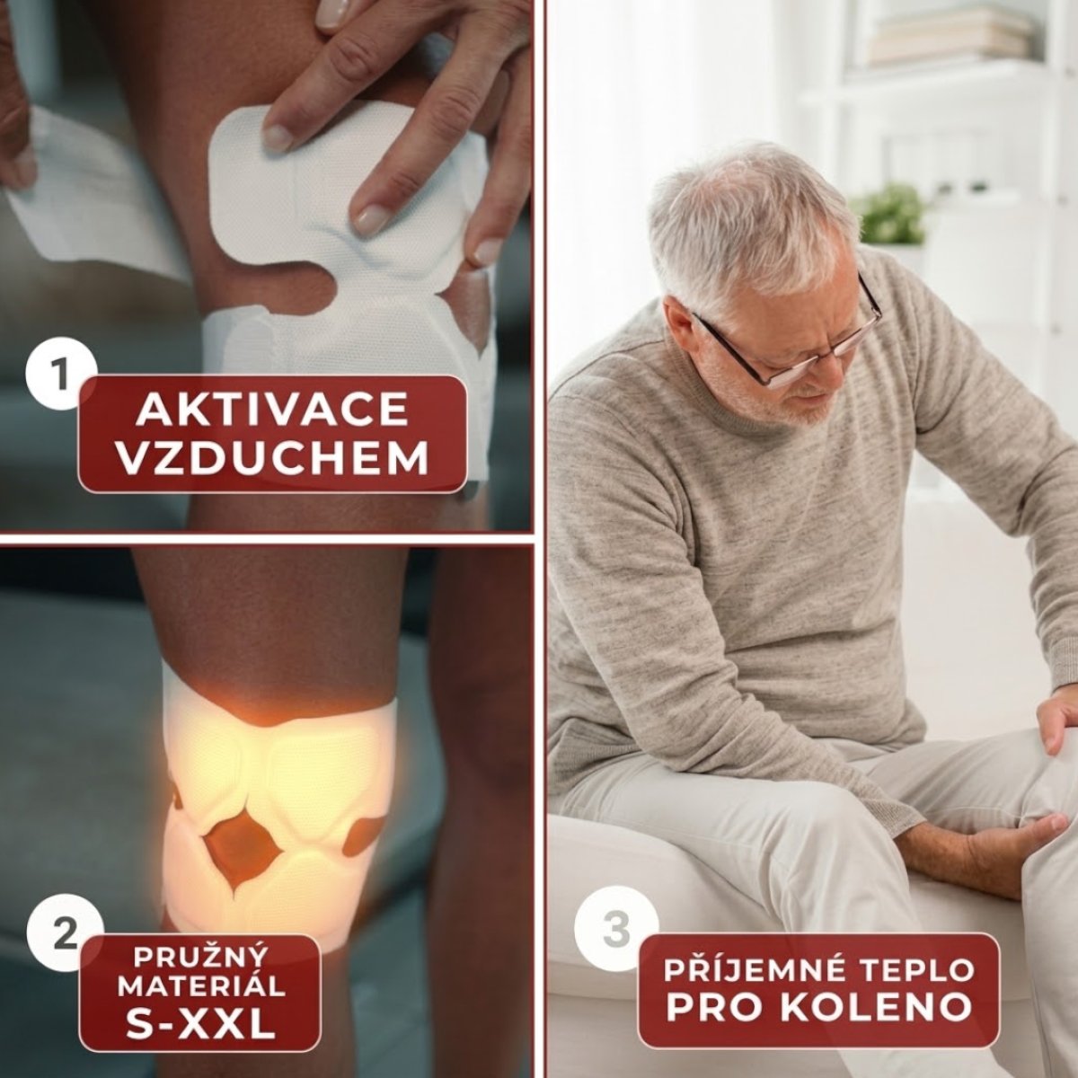 Ohřívač kolen THERMOPAD 8hodin